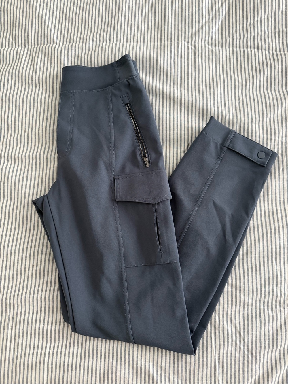 Athleta Navy Cargo Joggers